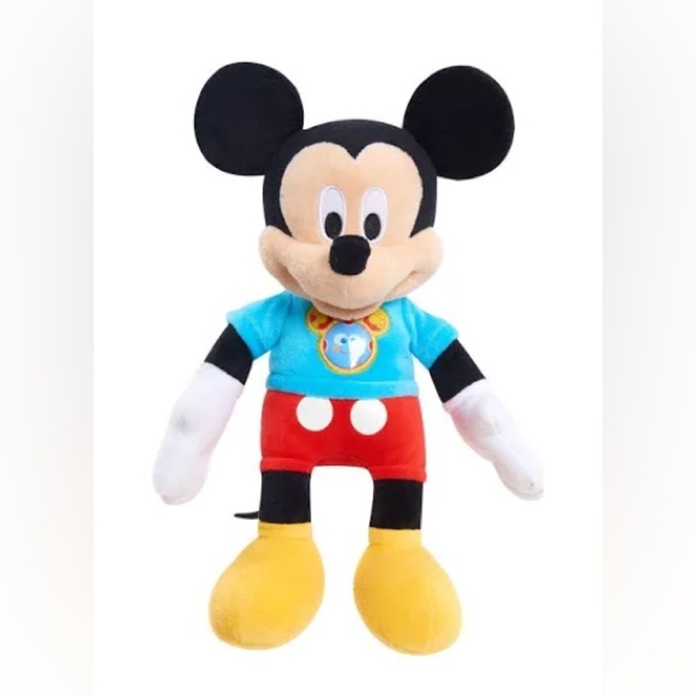 DISNEY 12" MICKEY MOUSE MICKEY CLUBHOUSE, PLUSH STUFFED ANIMAL TOY